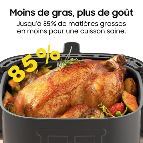 Friteuse à Air Chaud Af80d10-1, 9l Airfryer, 9 Programmes, 2350w