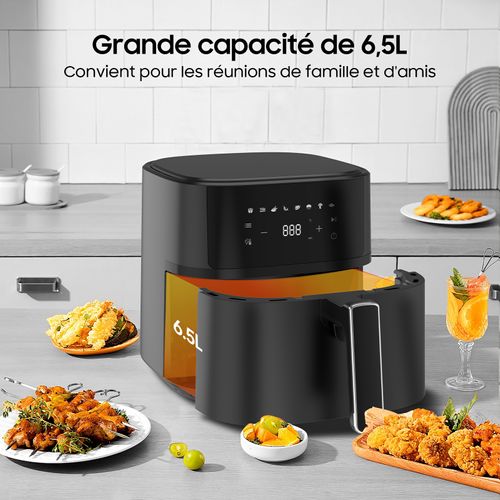 Friteuse sans huile - Airfryer XXL625A - 6,5L - Technologie Rapid Air - 8 Programmes