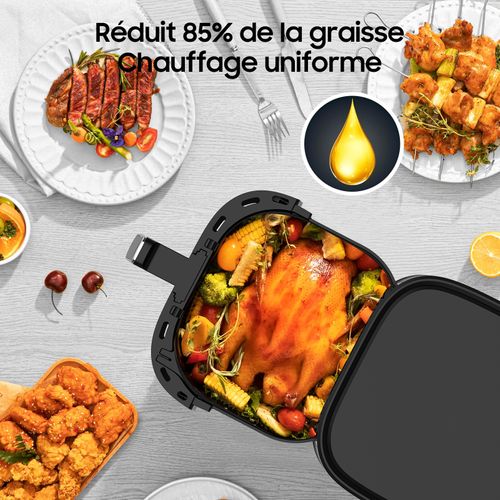 Friteuse sans huile - Airfryer XXL625A - 6,5L - Technologie Rapid Air - 8 Programmes