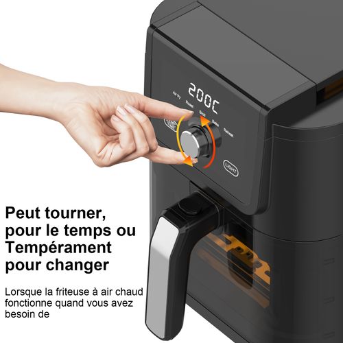 Friteuse à Air Chaud Aft5017o 5.5l, Friteuse Sans Huile Xl, Recettes