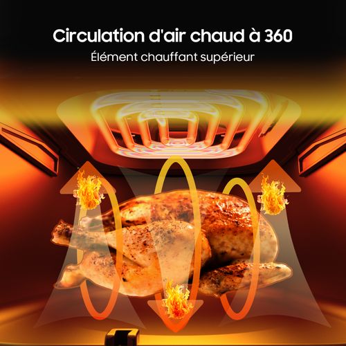 Friteuse à Air Chaud Aft5017o 5.5l, Friteuse Sans Huile Xl, Recettes