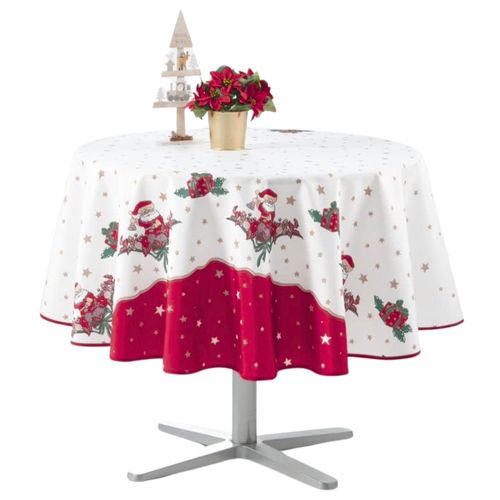 Nappes Polyester Père Noël Ou Cloche