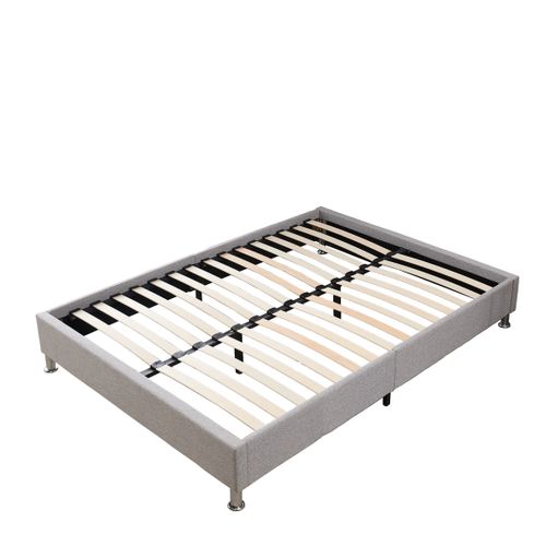 Ensemble Matelas Mousse 140x190 cm Epaisseur 18 cm + sommier déco
