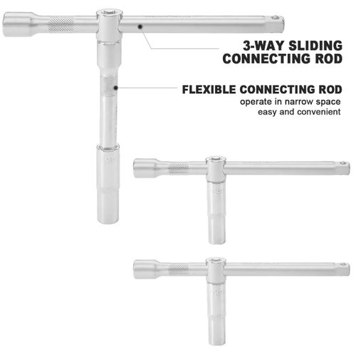 Jeu De Douilles Et D'embouts Kit De Réparation De Pneus De Voiture - 151 Pièces