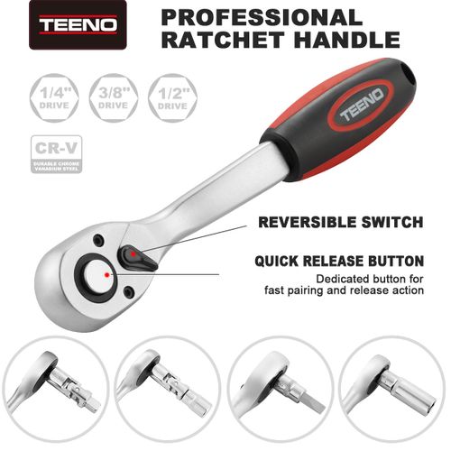 Jeu De Douilles Et D'embouts Kit De Réparation De Pneus De Voiture - 151 Pièces