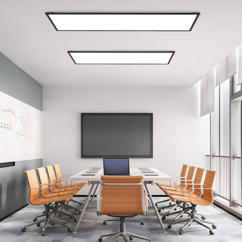 Panneau LED 100x25, Rétroéclairage Rgb Dimmable Avec Télécommande, 24w.