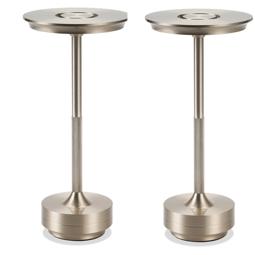 Lampe De Table LED Sans Fil, Tactile Dimmable, Batterie USB (lot De 2).