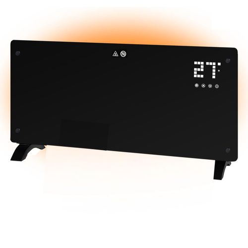 Radiateur Électrique 2000w, Silencieux Avec Télécommande Et Thermostat.