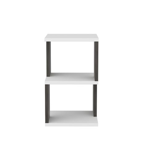 Table De Chevet Carter  - Etagères Ouvertes - Table D'appoint