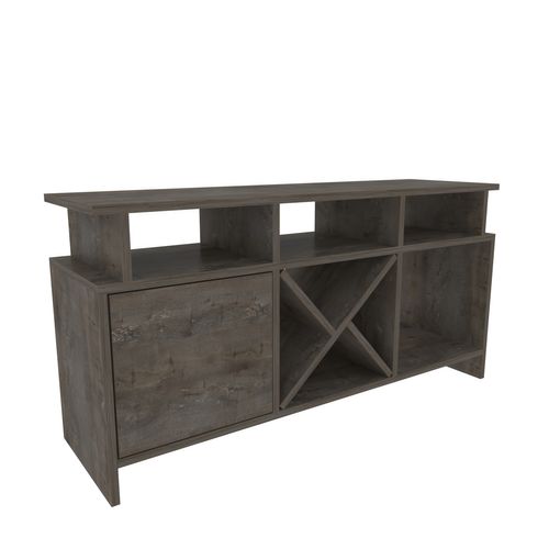 Auburn TV Meuble TV 120 Cm Pour Les TVs 55" - Niches Et Armoire (wenge)