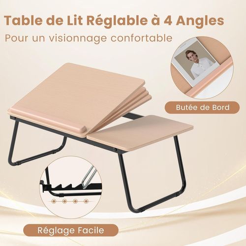 Table De Lit Pliable Table Portable Pour Ordinateur Laptop Stand Support Pour Ordinateur Portable