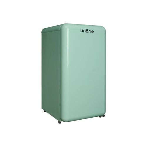 Réfrigérateur Table Top Rétro 91l Vert Avec Compartiment Congélateur Intégré Lk90ttgreen