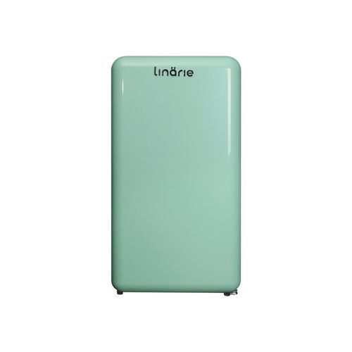 Réfrigérateur Table Top Rétro 91l Vert Avec Compartiment Congélateur Intégré Lk90ttgreen