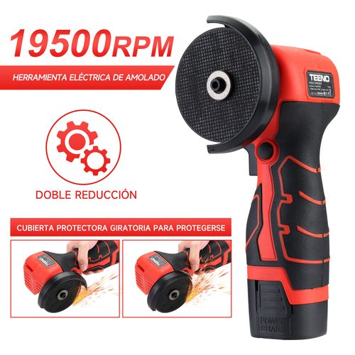 Meuleuse D'angle Sans Fil, 16,8 V, Vitesse Nominale : 19 500 Tr/min, Diamètre Maximal De La Meule :