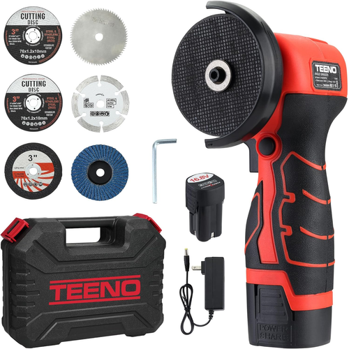 Meuleuse D'angle Sans Fil, 16,8 V, Vitesse Nominale : 19 500 Tr/min, Diamètre Maximal De La Meule :