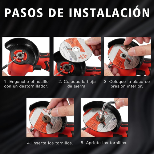 Meuleuse D'angle Sans Fil, 16,8 V, Vitesse Nominale : 19 500 Tr/min, Diamètre Maximal De La Meule :