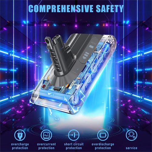 Batterie Pour Dyson Aspirateurs V10 Sv12, 3900mah