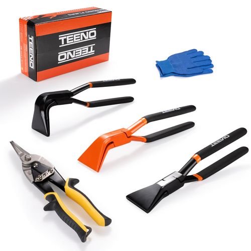 Pince à Courber, 0°-45°-90°, Avec Cisaille Aviation, Cisaille à Tôle Série Aviation Cr-v