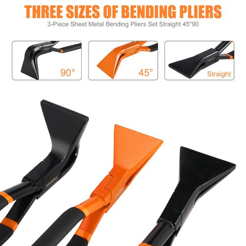 Pince à Courber, 0°-45°-90°, Avec Cisaille Aviation, Cisaille à Tôle Série Aviation Cr-v