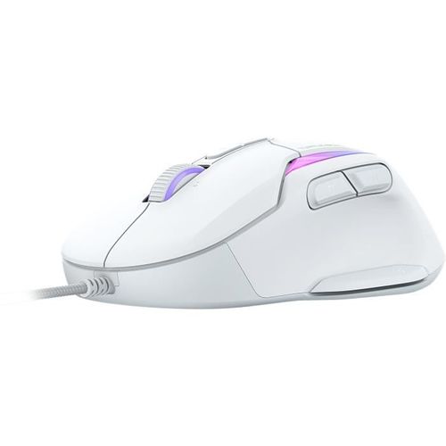 Souris Gaming Filaire - Kone™ Ii - 26 000 Dpi - 23 Fonctions Personnalisables - Blanc
