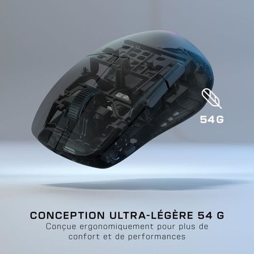 Souris Gaming Sans Fil Ultra Légere - Turtle Beach - Pure Air - Noire