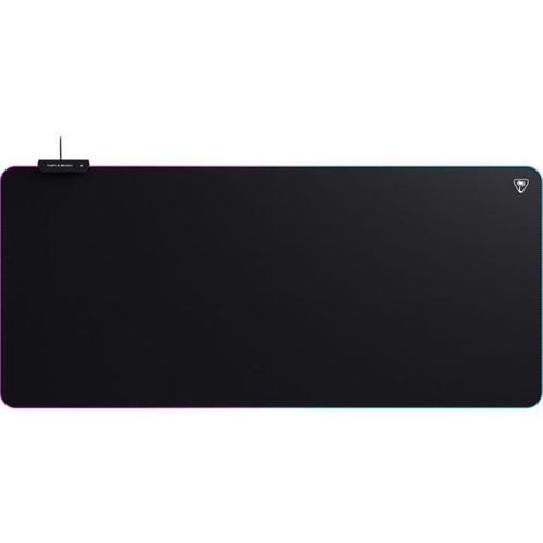 Tapis De Souris De Jeu Rgb Ultra Large - Sense Aimo™ XXL - Noir
