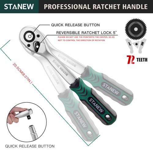 Clés à Douille Et à Cliquet, Kit D'outils, 219 Pièces