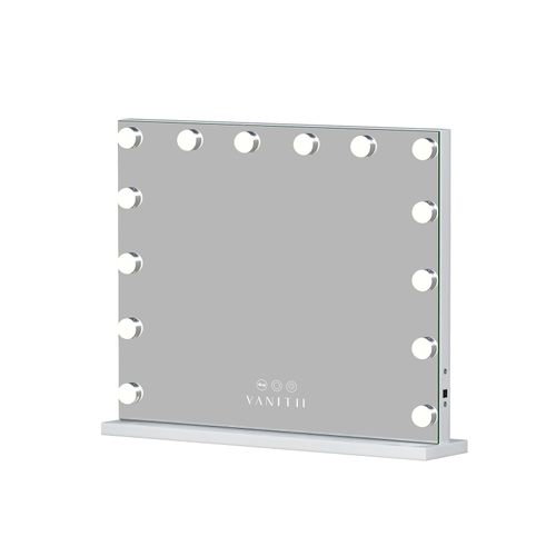 Miroir De Maquillage Hollywood Avec Lumières 50x40 Cm