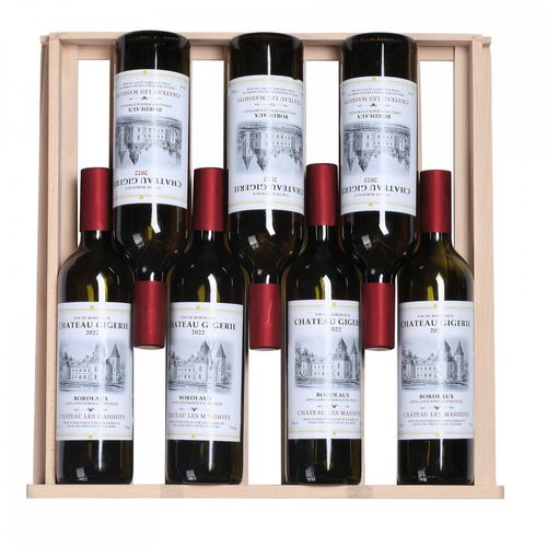 Tk57crate Set De 3 Tiroirs Bois Pour Cave à Vin Lecépage 55 Cm