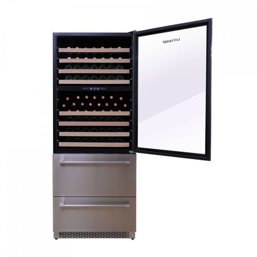 Cave à Vin Multi-températures  Agcs600vx2dp Lecépage 144 Bouteilles + 220 Canettes