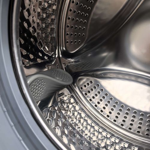 Lave-linge Hublot Linarie Lswm712sb Gris Geney 7kg 1200 Tours Moteur Induction 12 Programmes