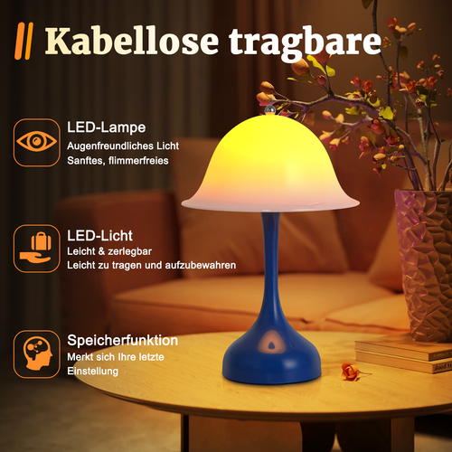 Lampe à poser LED Sans Fil USB Rechargeable Pour Bureau