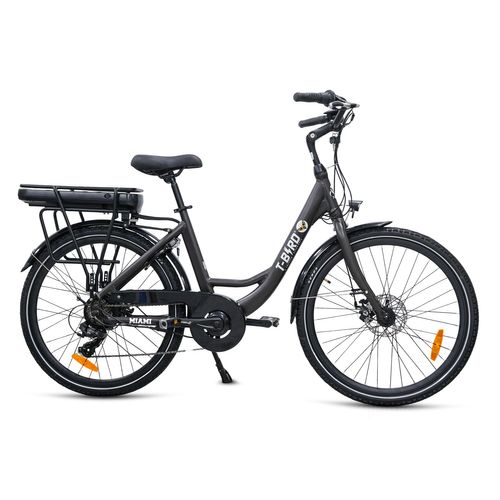Vélo Électrique Pliable De 26" Alliage De Aluminium Freins à Double Disque Écran LCD Noir