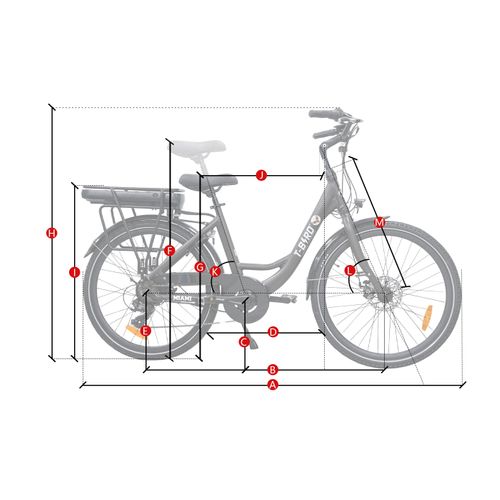 Vélo Électrique E-bike 26 Pouces Alliage De Aluminium Freins à Double Disque