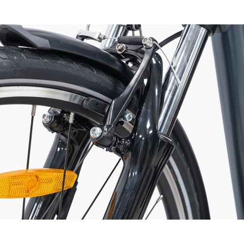 Vélo Électrique 18 Pouces Moteur 250w 7 Vitesses Noir