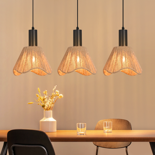 Suspension Vintage Noir E27 Pour Cuisine Chambre Sans Ampoule