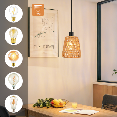 Suspendue Vintage E27 Pour Salle à Manger Et Cuisine