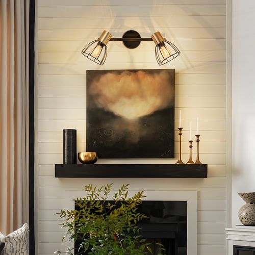 Applique Vintage E14 Orientable 350° Pour Chambre à Coucher