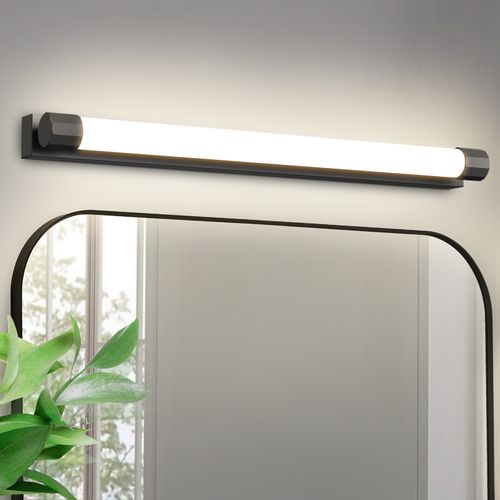 Applique LED Noir Pour Miroir De Salle De Bain 10w 4000k Ip44