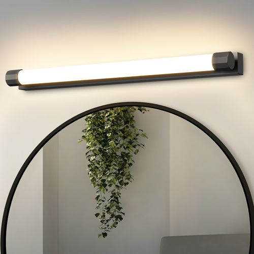 Applique LED Noir Pour Miroir De Salle De Bain 10w 3000k Ip44