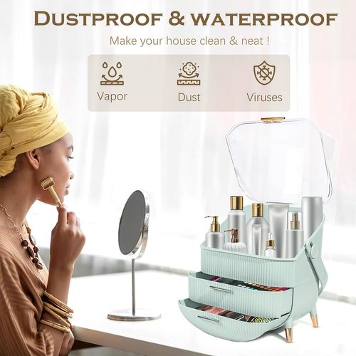 Boite De Rangement Pour Cosmétiques Vert Clair