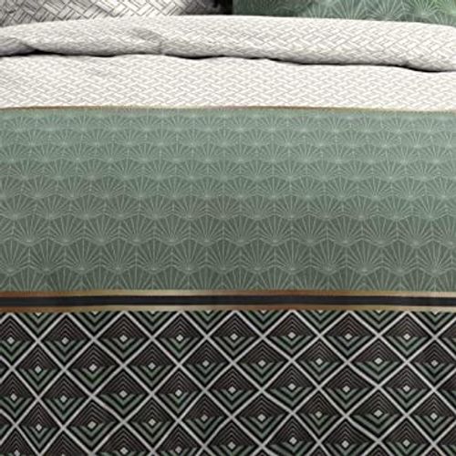 Parure De Lit Percale De Coton 78fils Belor Promo Linge