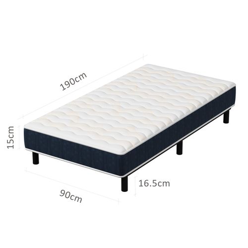 Ensemble Matelas 90x190 cm + sommier