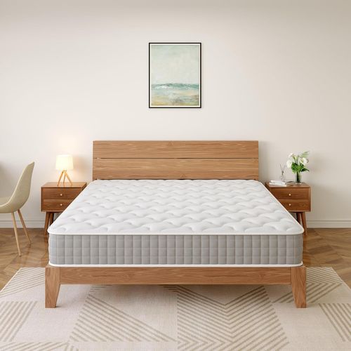 Matelas Ressorts 160x200 Épaisseur 20 Cm Confort,ergonomique  7 Zones Ergonomique