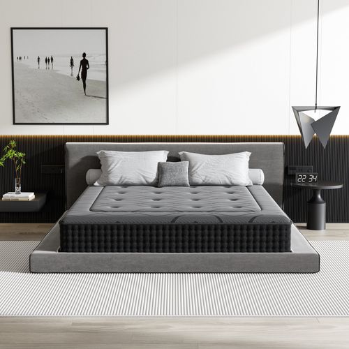 Matelas Ressorts Ensachés 140x200 Cm - 7 zones, Epaisseur 25 Cm