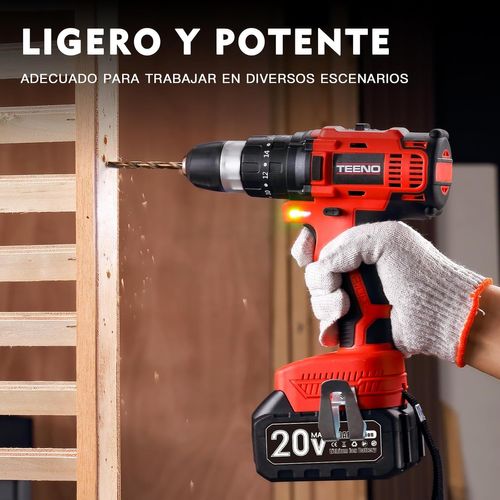 Ensemble D'outils 3 Pièces 20 V (meuleuse D'angle Lithium-ion + Perceuse Sans Mandrin + Perceuse À