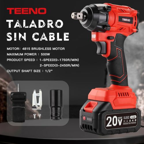 Ensemble D'outils 3 Pièces 20 V (meuleuse D'angle Lithium-ion + Perceuse Sans Mandrin + Perceuse À