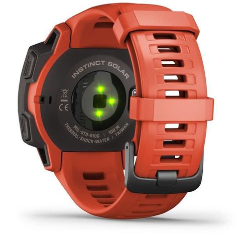 Montre De Sport Connectée Instinct Solar Flame Red