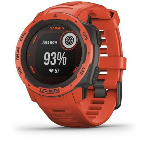 Montre De Sport Connectée Instinct Solar Flame Red