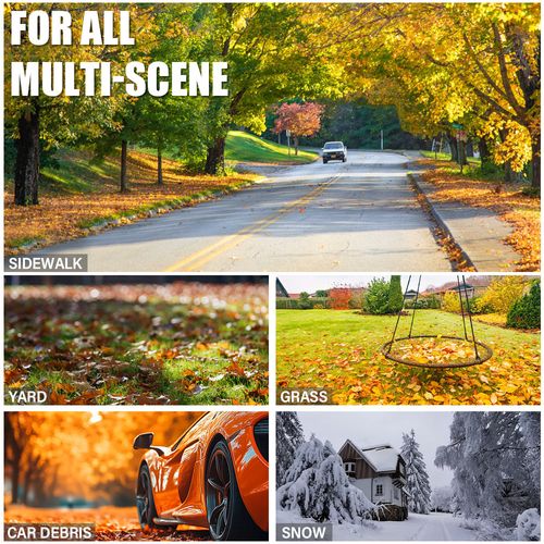 Souffleur De Feuilles Électrique, 6 Modes De Vitesse, 450 Cu Ft / 130 Mph